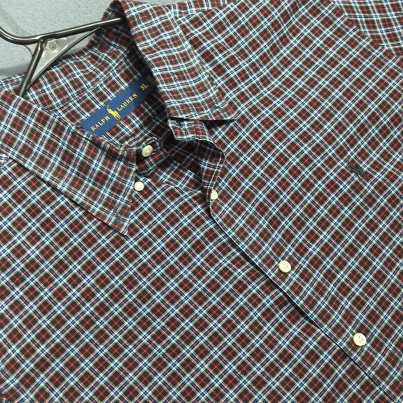 Ralph Lauren Shirt Men's XL Multi Color Long Sleeve Button Down - Picture 1 of 10